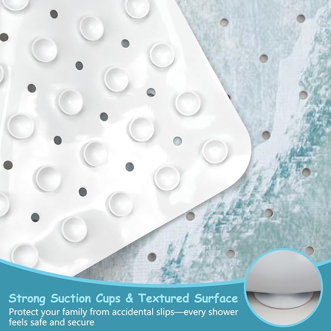 Beach Square Anti Slip Shower Mats - Image 3