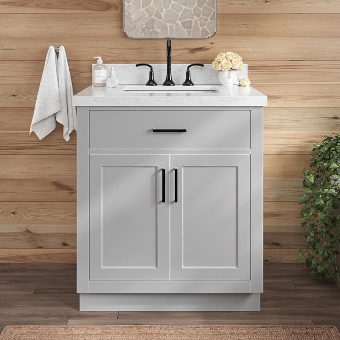 ARIEL Hepburn 31 Inch Bathroom Vanity - Image 10
