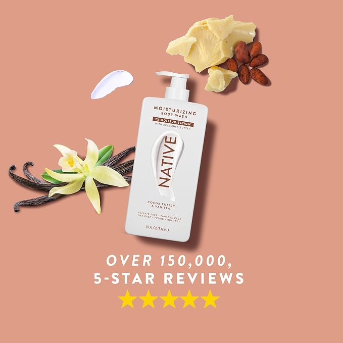 Native Moisturizing Body Wash Contains Naturally Derived Ingredients | - Image 8