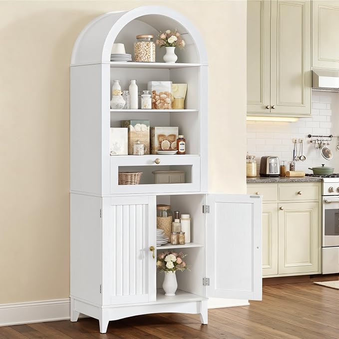 66" Tall Bathroom Storage Cabinet - Image 8