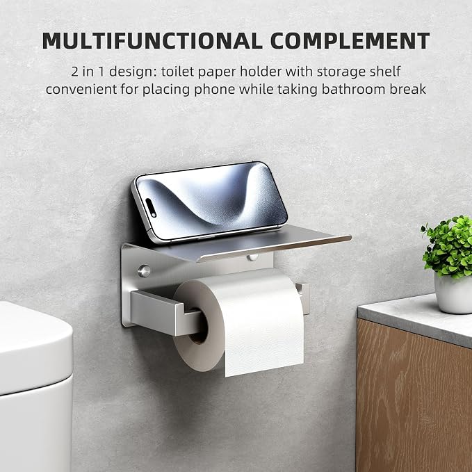 Angle Simple Toilet Paper Holder - Image 2