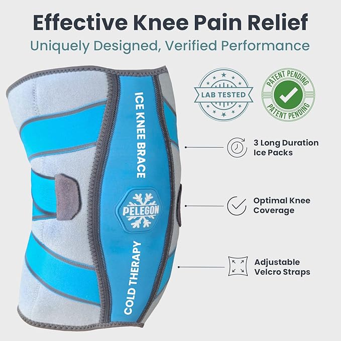 Knee Ice Pack Wrap - Image 2