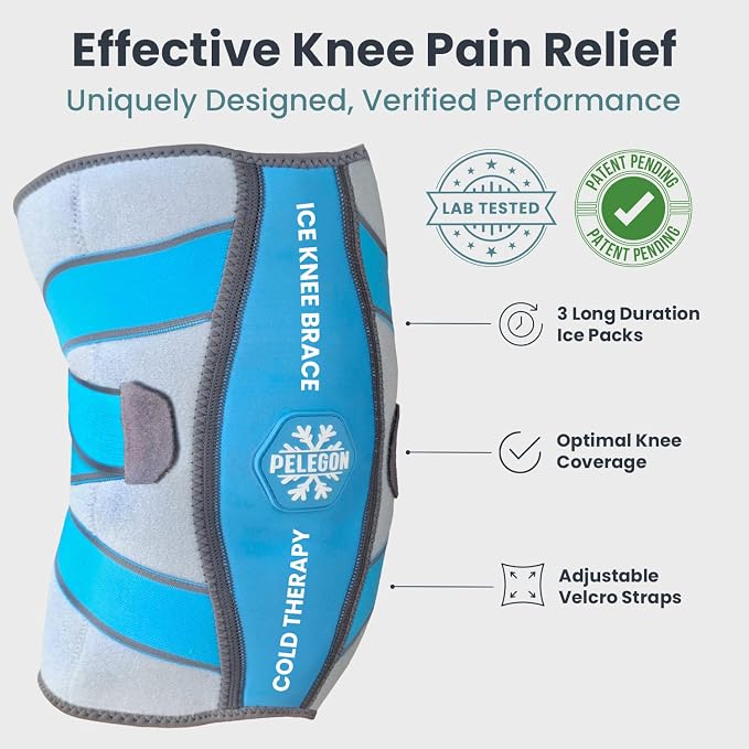 Knee Ice Pack Wrap - Image 3