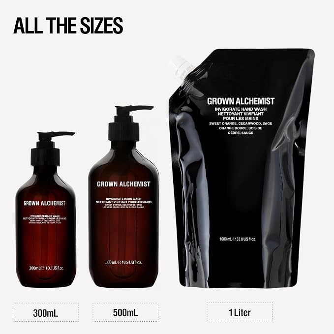 Grown Alchemist Invigorate Hand Wash – Liquid Hand Soap - Image 6