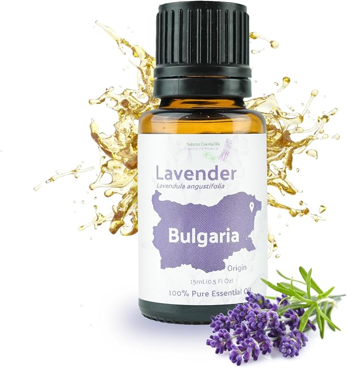 Lavender Oil - Bulgarian Essential Oils - Lavender Diffuser - Pure Therapeutic by NaturePackaged