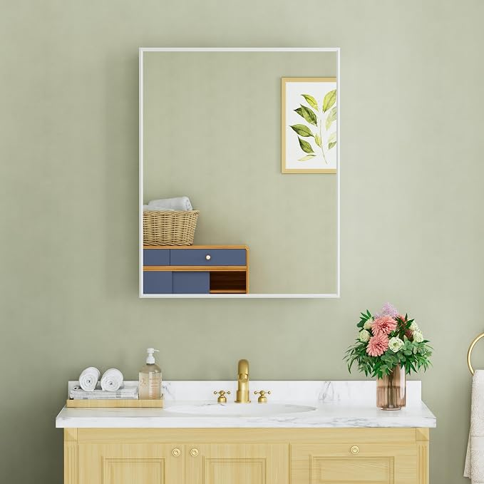 Buruis 24" x 30" Framed Medicine Cabinet - Image 9