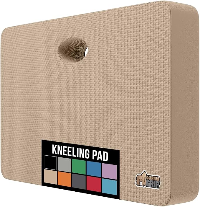 GORILLA GRIP Extra Thick Patent Pending Soft Foam Kneeling Pad, Supportive by GorillaGrip