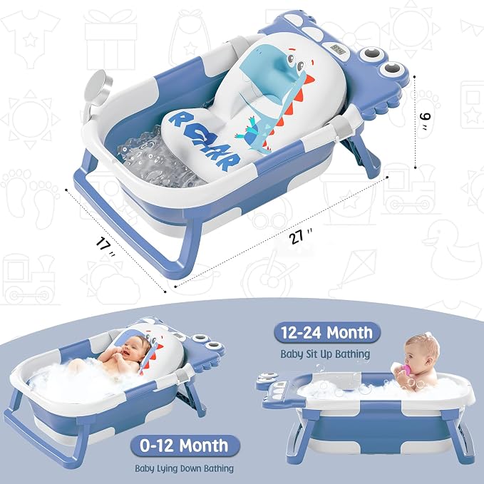 MoreFeel Collapsible Baby Bathtub - Image 2