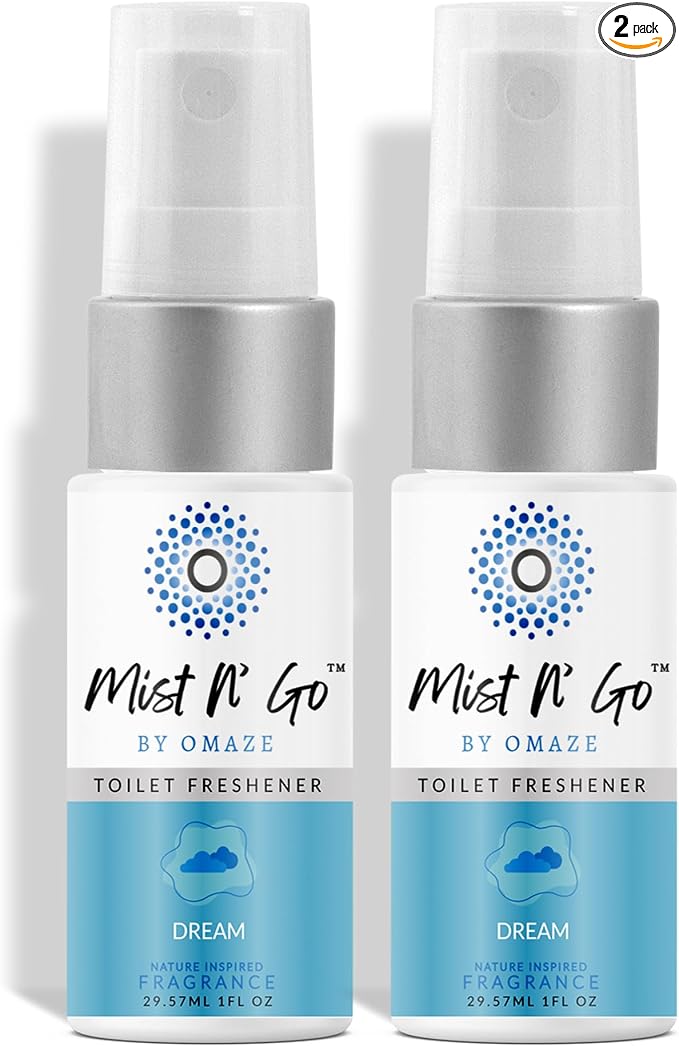 Mist N’ Go by Omaze Travel Bathroom Spray by MISTNGO
