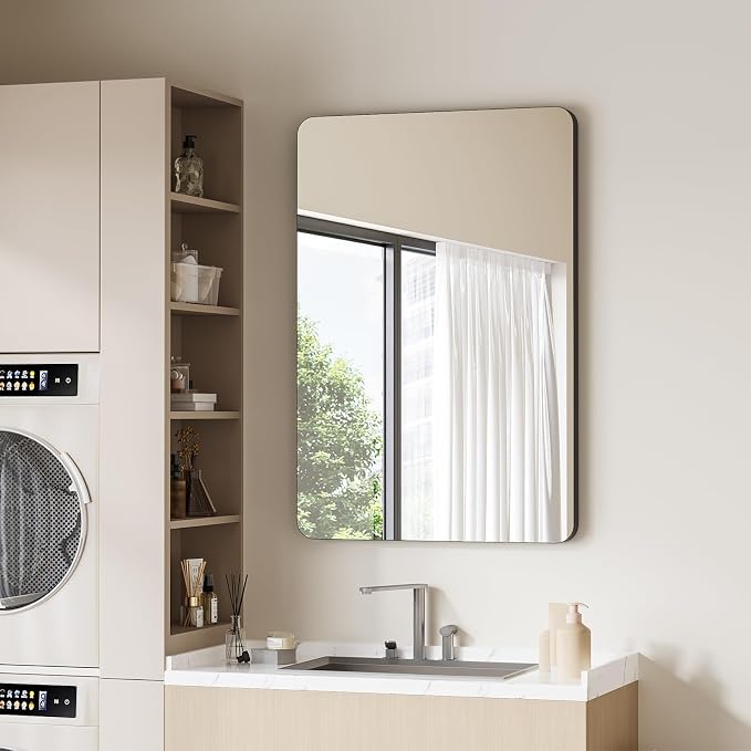 Rresyet 24×36 Bathroom Mirror Cabinet - Image 2