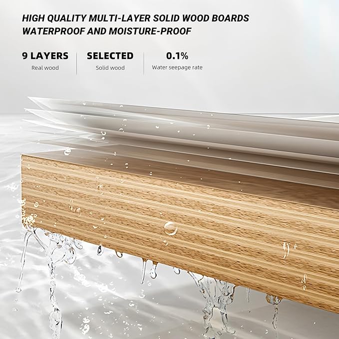 40Inch Bathroom Vanity, Floating Bathroom Sink Vanity, Modern Bathroom Vanities - Image 4