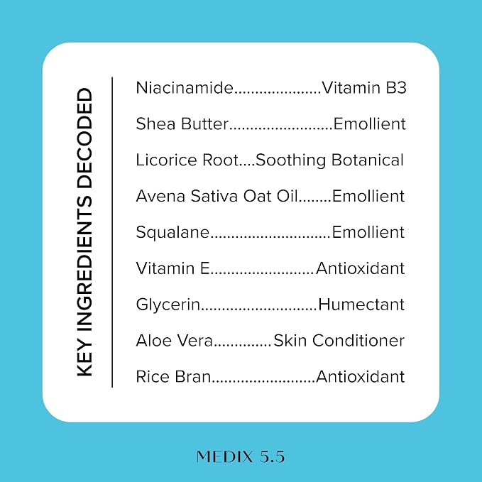 MEDIX Fragrance Free Niacinamide Face Moisturizer + Shea Butter Cream - Image 4