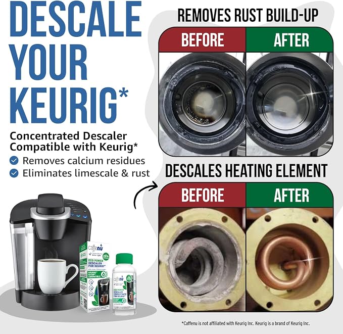 Keurig Compatible Descaling Solution. 1 Bottle of Descaler Solution. Descaling - Image 2