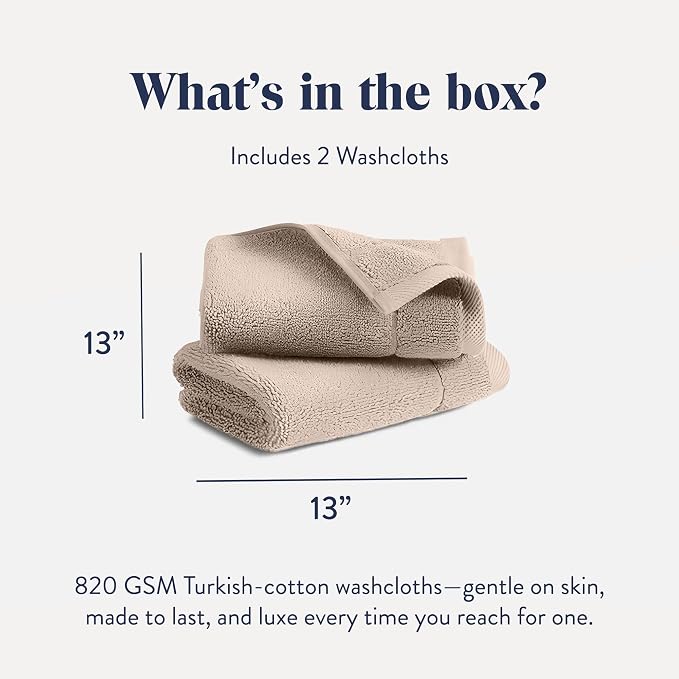 Brooklinen Super-Plush Turkish Cotton Washcloths - Image 2