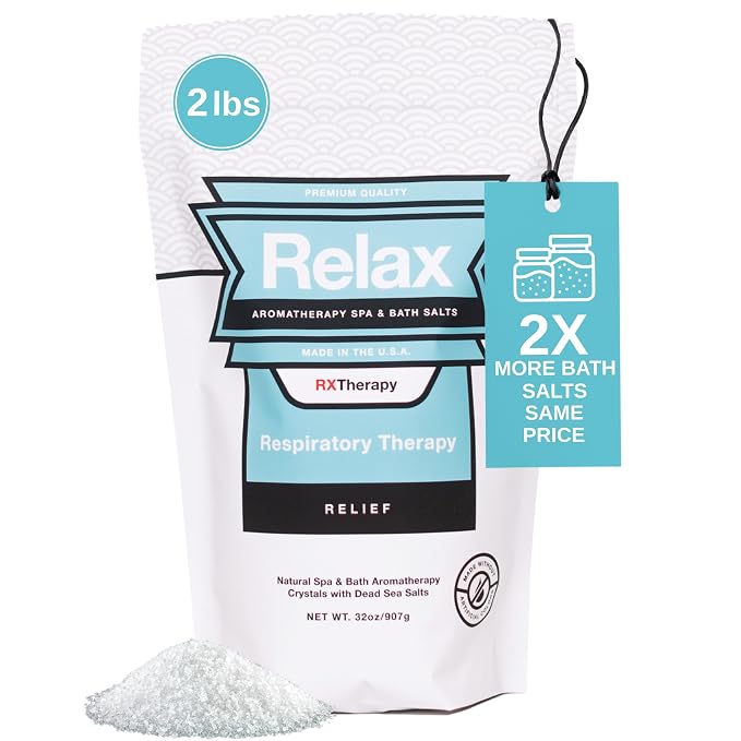 Relax Spa & Bath, Epsom & Dead Sea Salts, Aromatherapy Bath Salts by RelaxSpaBath
