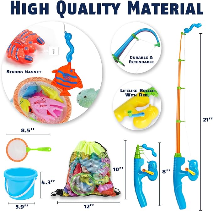 CozyBomB™ Magnetic Fishing Toys Game Set - Image 3