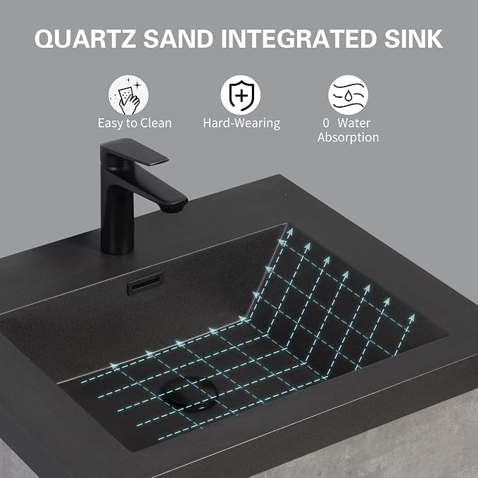 42" Floating Bathroom Vanity - Image 6