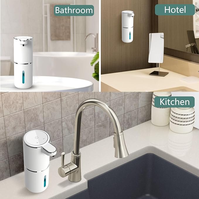 Automatic Liquid Soap Dispenser, Touchless Hand Soap Dispenser 13.5oz/400ml USB - Image 5