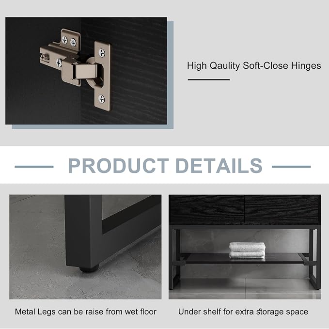 LUCKWIND 36" Bathroom Vanity - Image 5