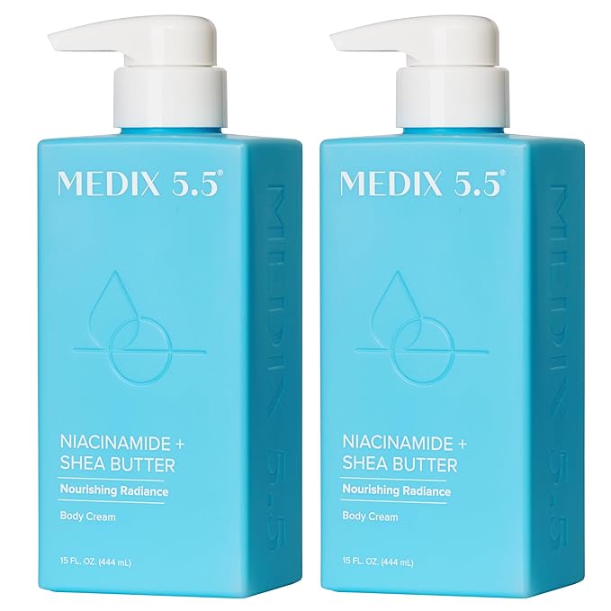 MEDIX Fragrance Free Niacinamide Face Moisturizer + Shea Butter Cream by Medix55