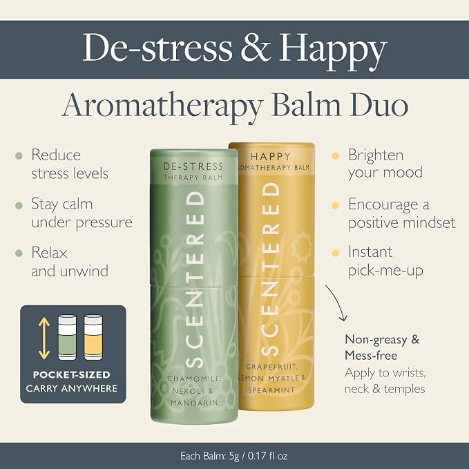 Scentered Aromatherapy Balm Stick Duo - Image 2