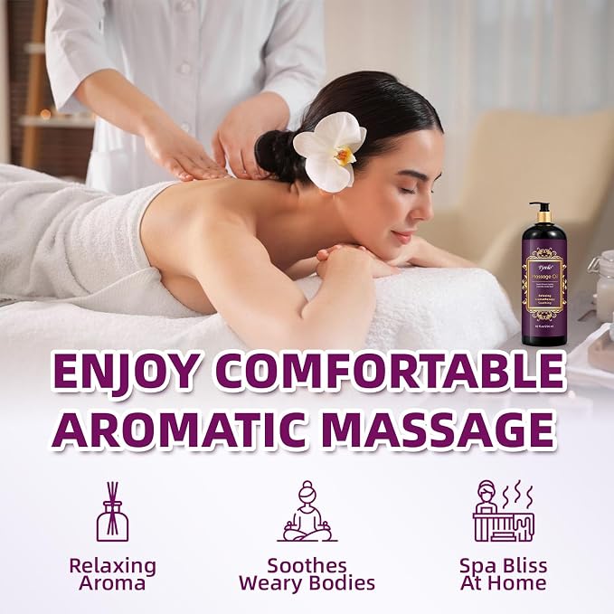 Aromatherapy Lavender Massage Oil, Massage Oil - Image 4