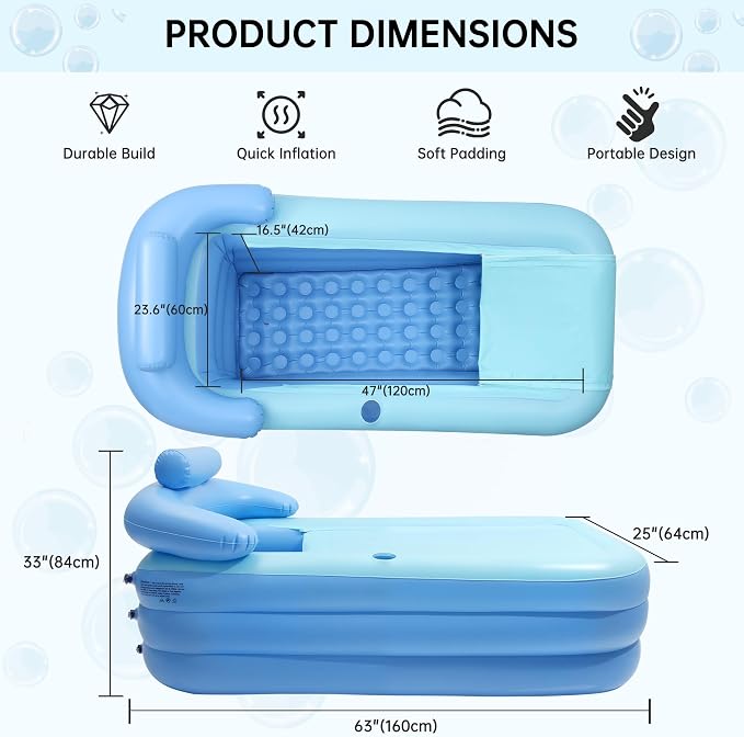 Portable Inflatable Bathtub - Image 2