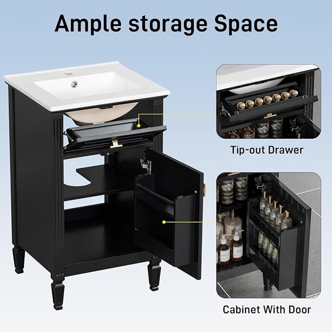 Linique 20" Bathroom Vanity - Image 5