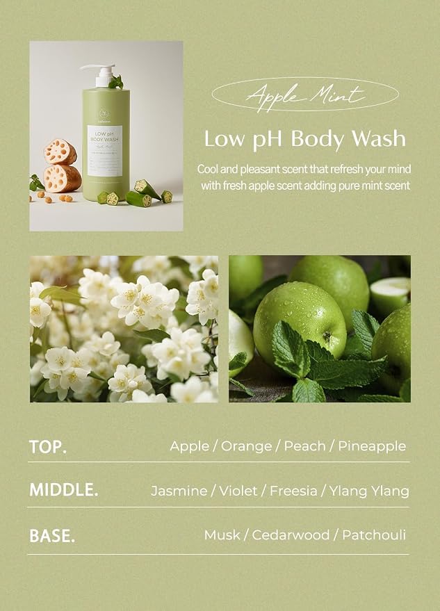laferme Low pH balanced Gentle Korean Body Wash - Image 7