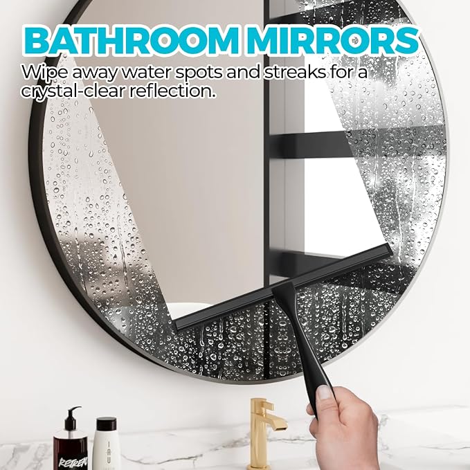 10-Inch All-Purpose Shower Squeegee - Image 3