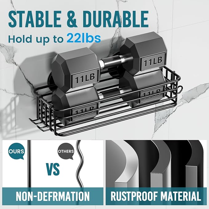 TAILI Shower Caddy Suction Cup 2 Pack - Image 8