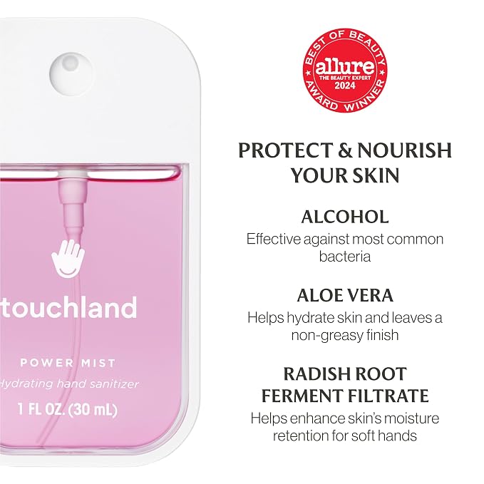 Touchland FRUITY CRUSH Body and Hand Mist Essentials, Travel Size Set - Image 5