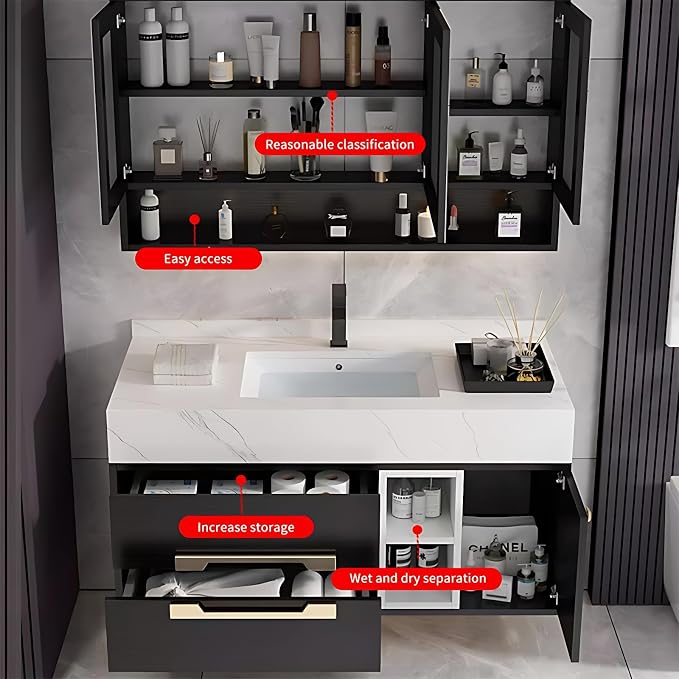 Bathroom Vanity with Sink - Image 3
