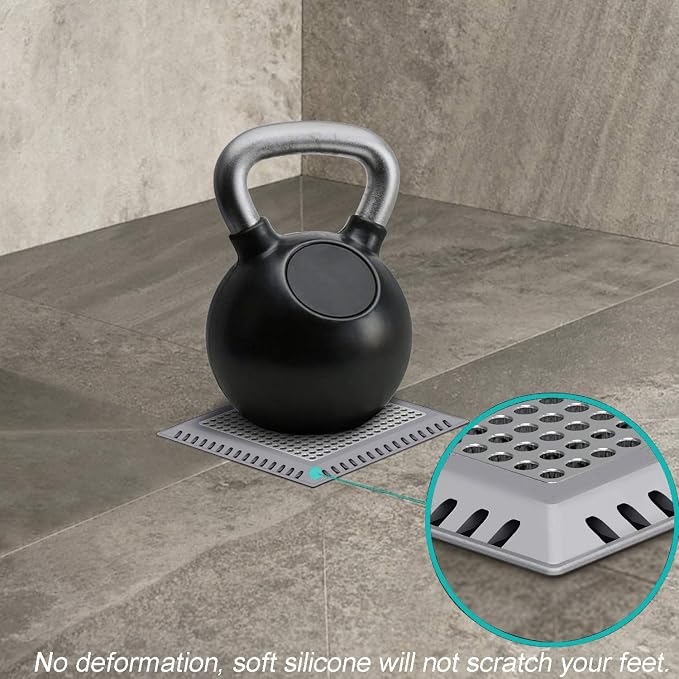 Shower Drain Hair Catcher/Drain Strainer/Shower Drain Cover - Image 4