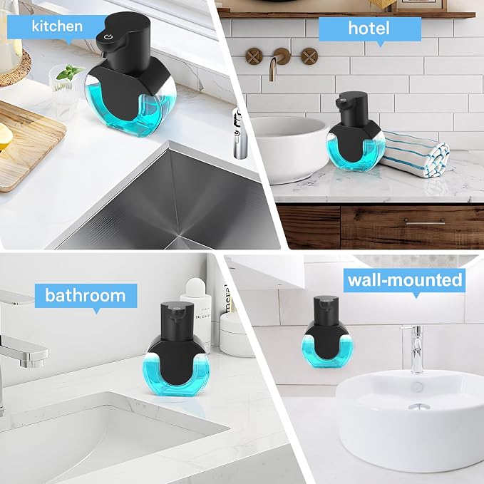 Automatic Soap Dispenser Touchless, 14.2oz/420ML Auto Liquid Soap Dispenser - Image 7