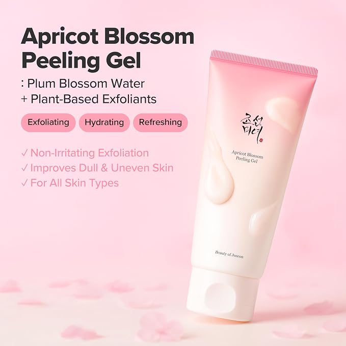 Beauty of Joseon Apricot Blossom Peeling Gel Soft Exfoliating Face and Body - Image 2