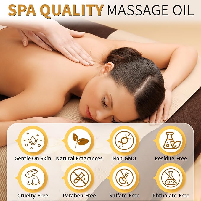 Aromatherapy Lavender Massage Oil - Image 4