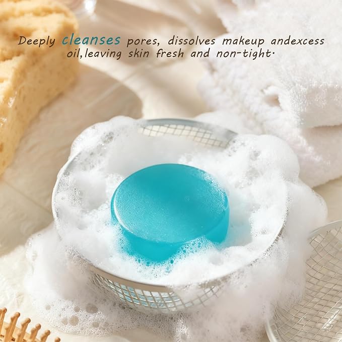 Cleansing Soap Bar for Face & Body & Bath 3Pack 3.3Oz, - Image 2