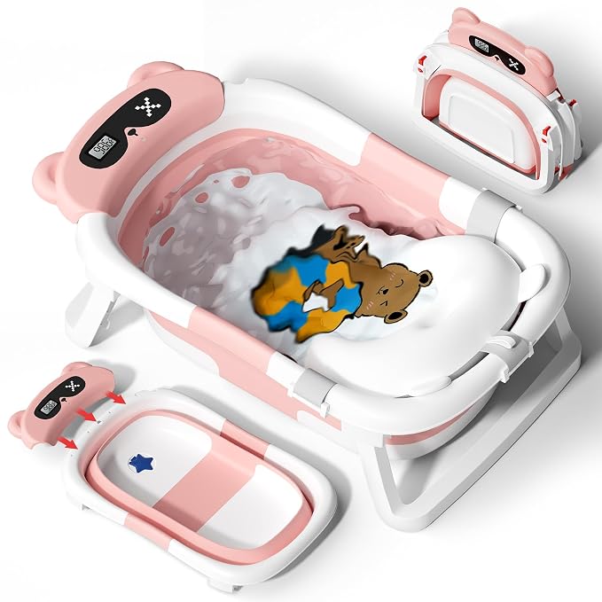 AVIDOR Baby Bathtub, Collapsible Bathtub by AVIDOR