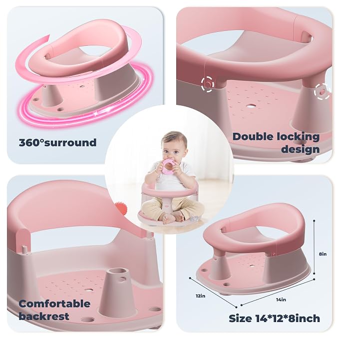 Baby Bath Seat-for Babies 6 Months & up - Image 8