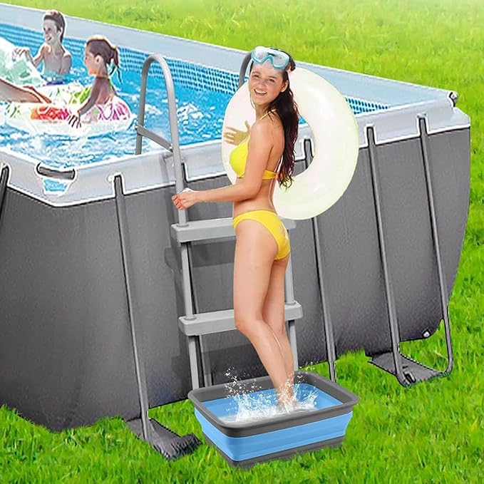 Foot Bath Basin, Foldable & Portable Foot Soak Tub - Image 3