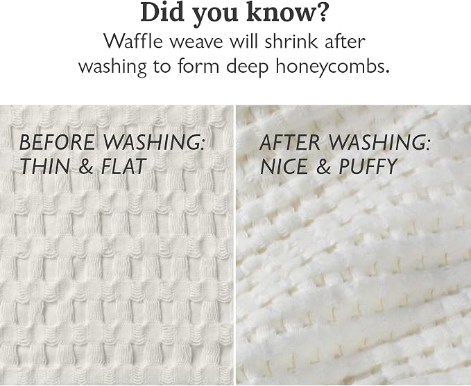 GILDEN TREE Waffle Bath Towels Wash Cloths - Image 8