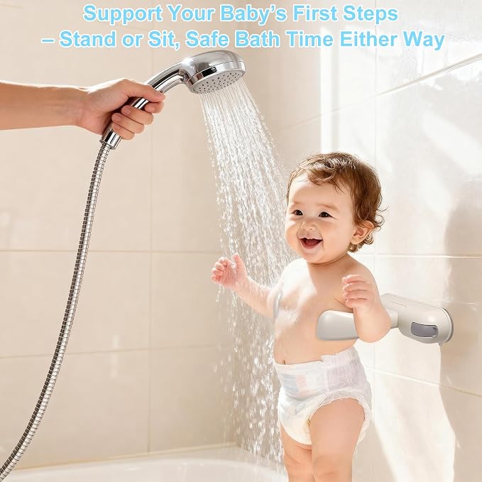Baby Shower Stand, No-Drill Bath Support - Image 4