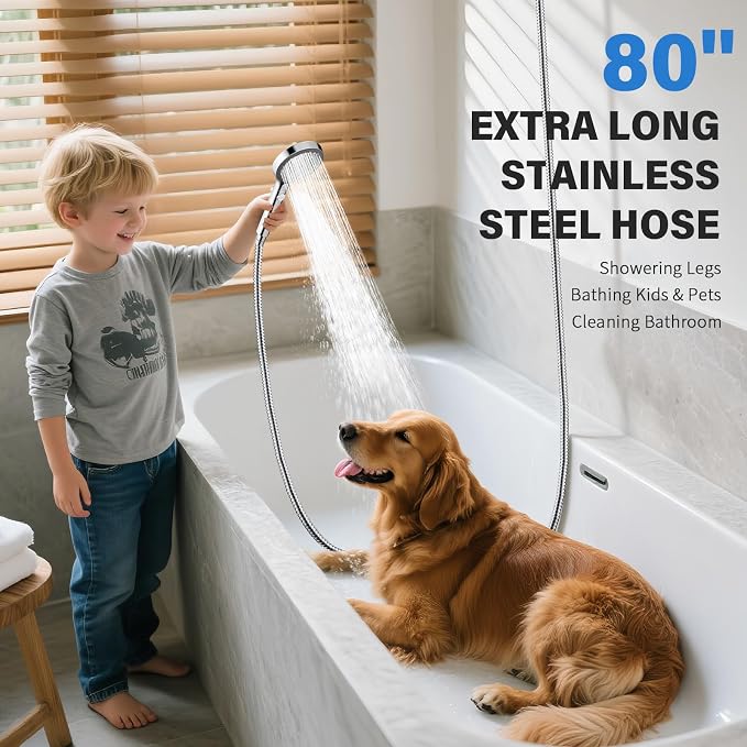 FASDUNT High Pressure Rain Shower Head - Image 4
