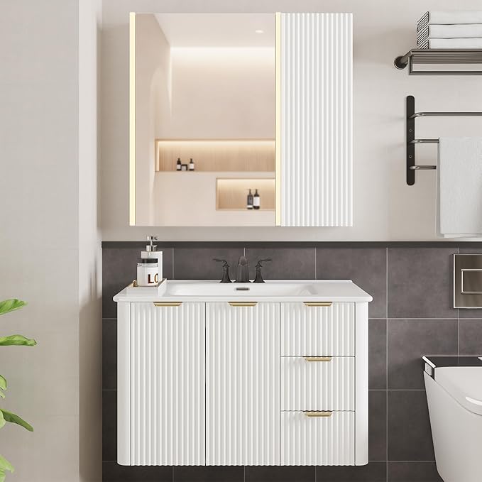 Lighted Bathroom Medicine Cabinet - Image 3