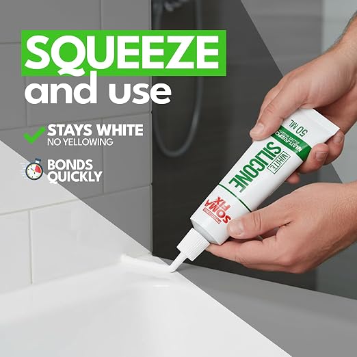 Silicone Caulk - Squeeze Tube Silicone Sealant - Image 2