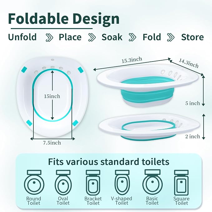 Electric Sitz Bath for Toilet Seat- Suitable for Pregnant Women and Perineal - Image 6