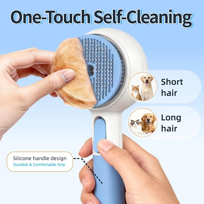 Cat Steam Brush for Shedding & Grooming - Image 4