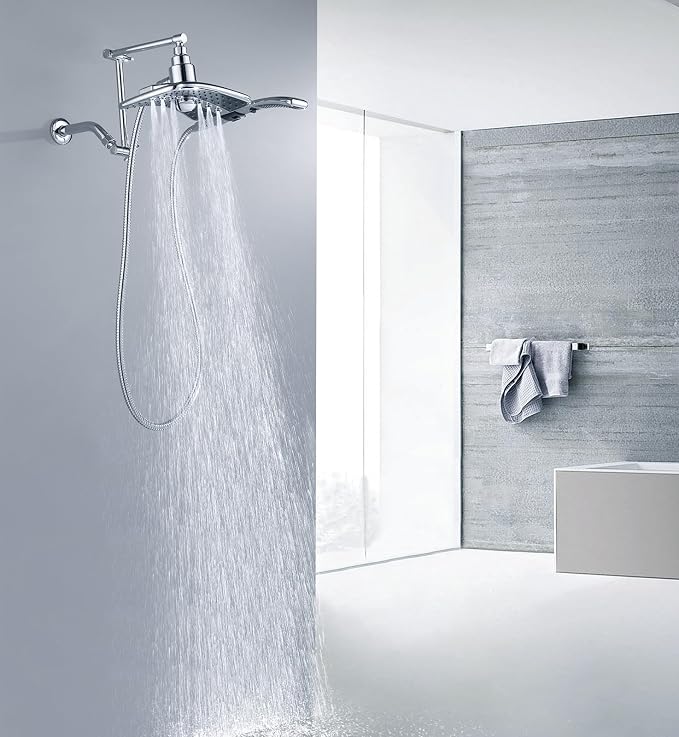 BRIGHT SHOWERS Brass Shower Arm Extender - Image 6