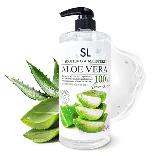 CUTIE MANGO Aloe Vera Soothing Gel 1000ml | Quick Hydration & Moisturizing | by CUTIEMANGO